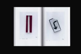 Buchgestaltung einer Innenseite aus der Kรผnsterpublikation