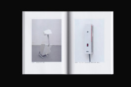 Buchgestaltung einer Innenseite aus der Kรผnsterpublikation